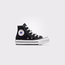 Converse Chuck Taylor All Star Eva Lift Canvas Platform Çocuk Siyah Sneaker