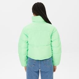 Calvin Klein Jeans Non Down Cropped Puffer Kadın Yeşil Mont