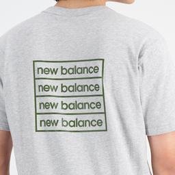 New Balance Essentials Winter Erkek Gri T-Shirt