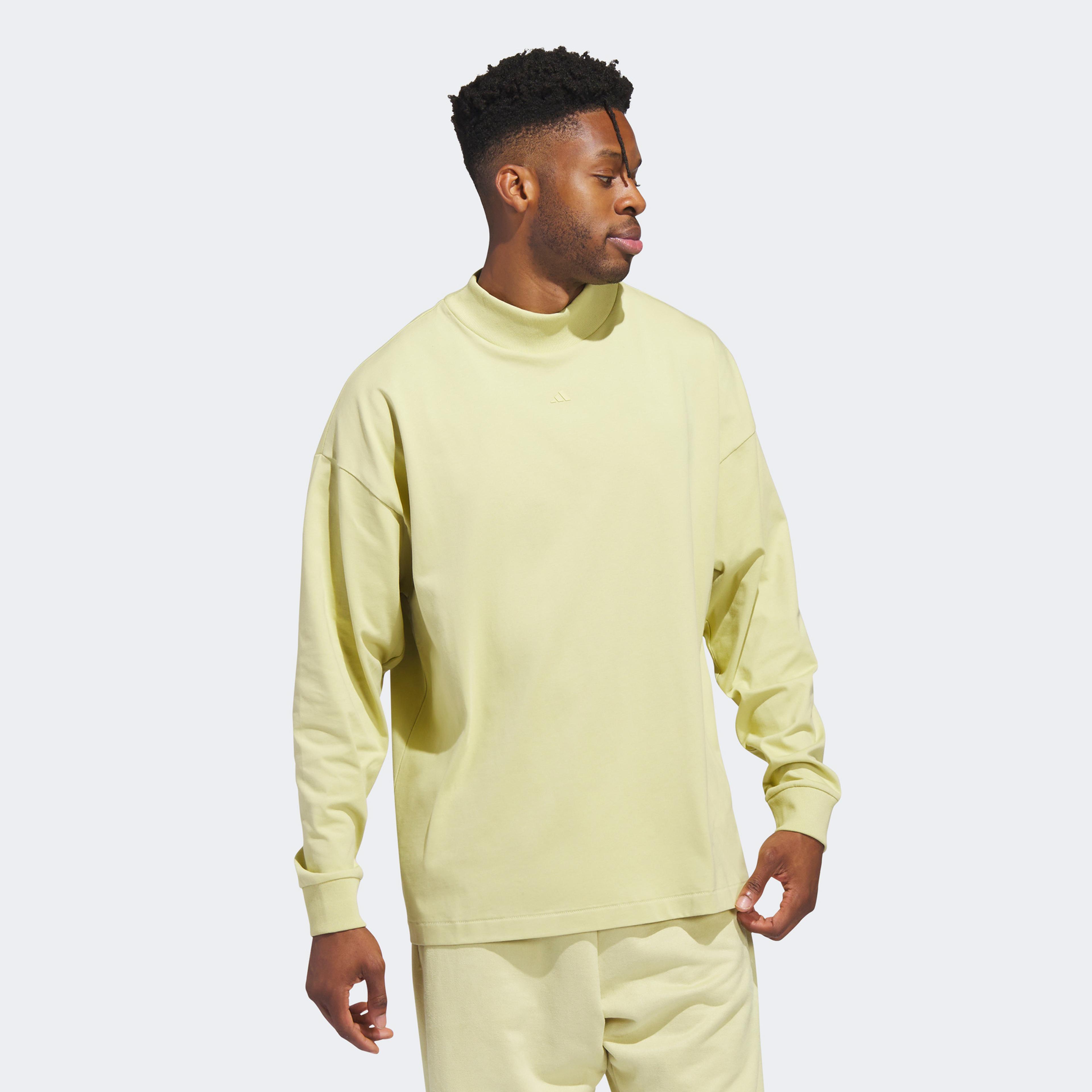 adidas One Basketball Unisex Krem T-Shirt