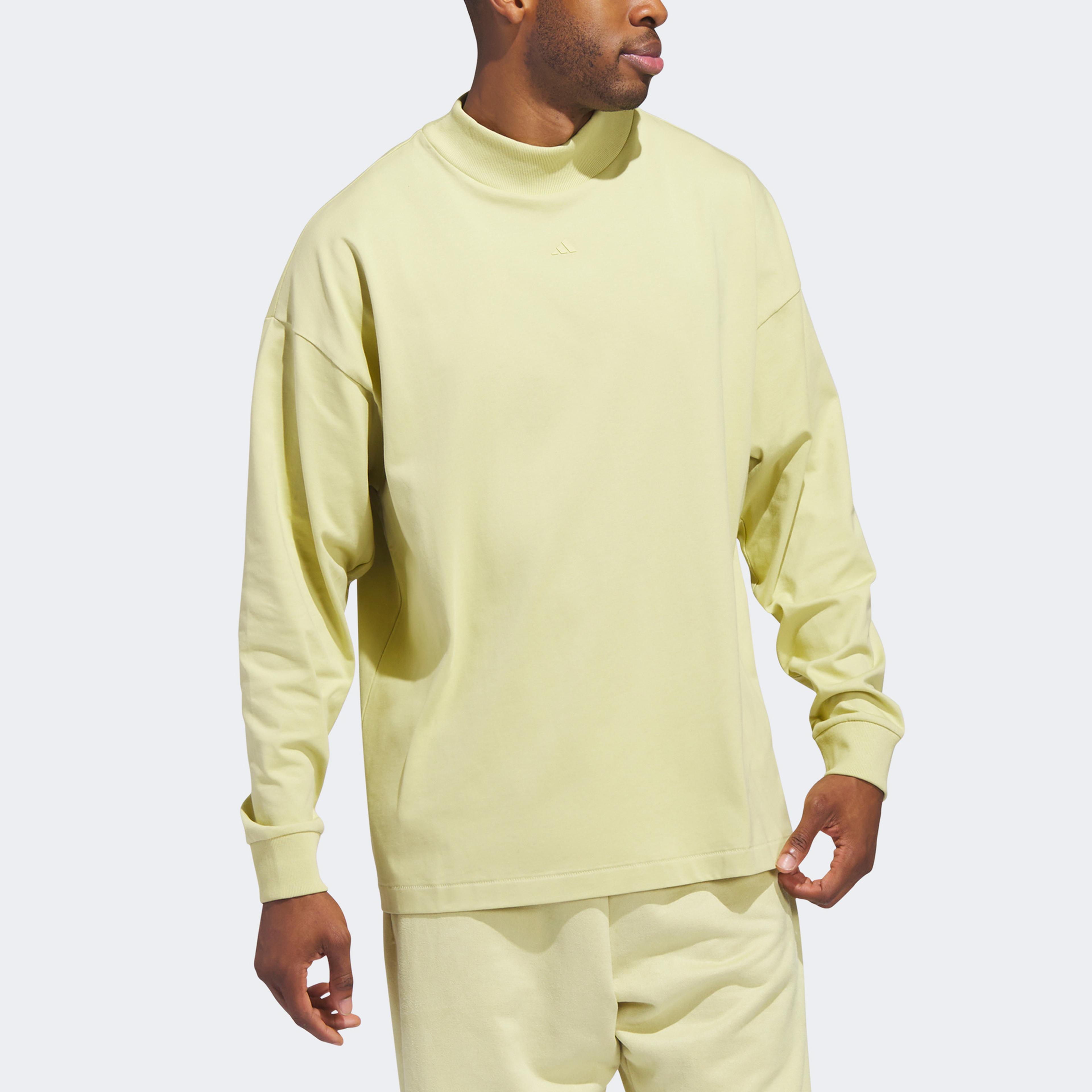 adidas One Basketball Unisex Krem T-Shirt