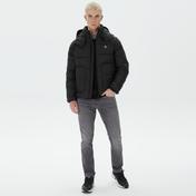 Calvin Klein Jeans Trim Lw Padded Erkek Siyah Mont