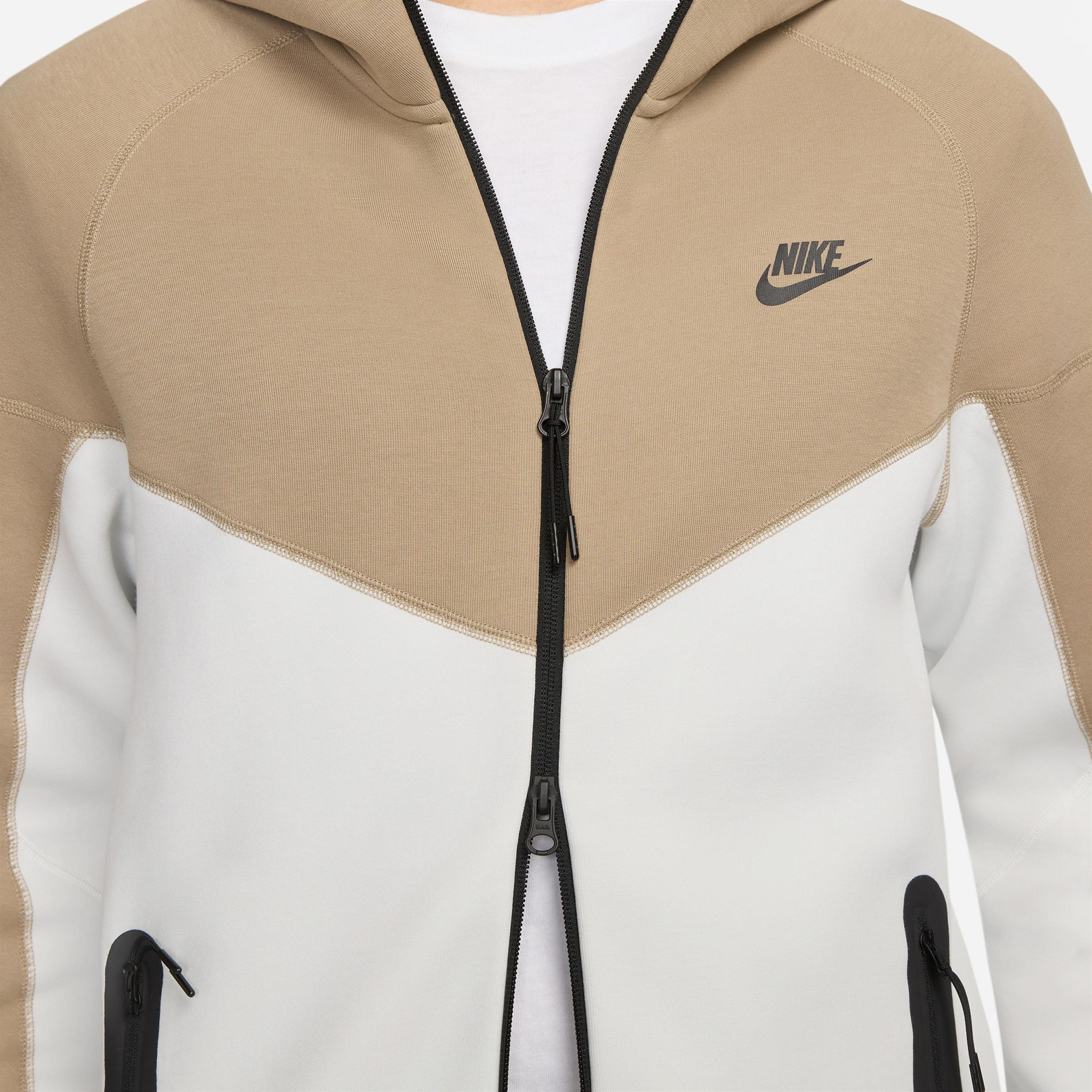 Nike Tech Fleece Erkek Krem/Beyaz Eşofman Üstü