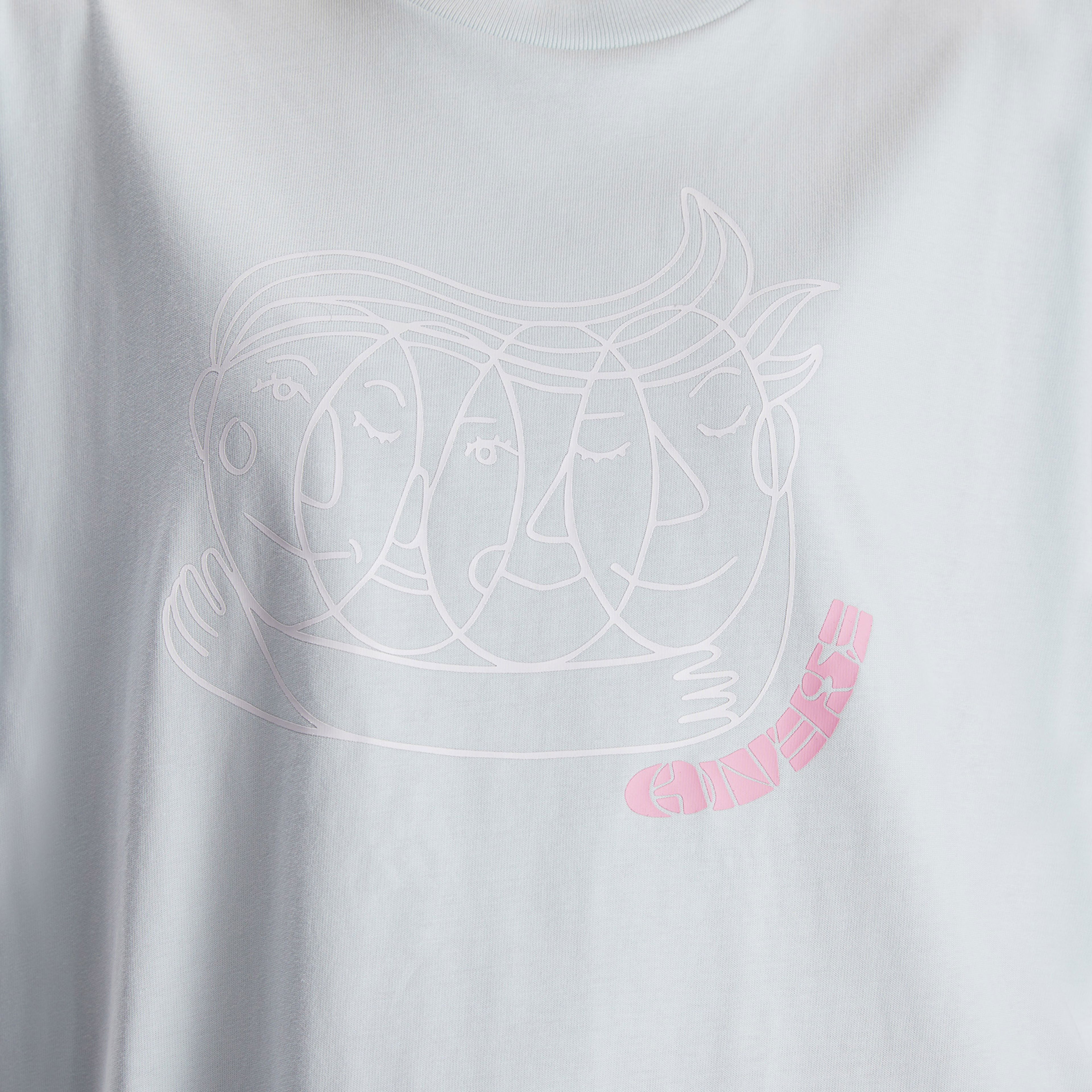 Converse Loose Fit Together Graphic Unisex Mavi T-Shirt