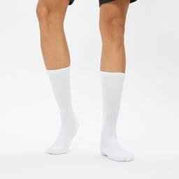 UNITED4 Nakışlı Erkek Beyaz Çorap