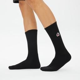 United4 Nakışlı Erkek Siyah Çorap
