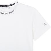 Calvin Klein Jeans Intarsia 2-Pack Kısa Kollu Çocuk Beyaz T-Shirt