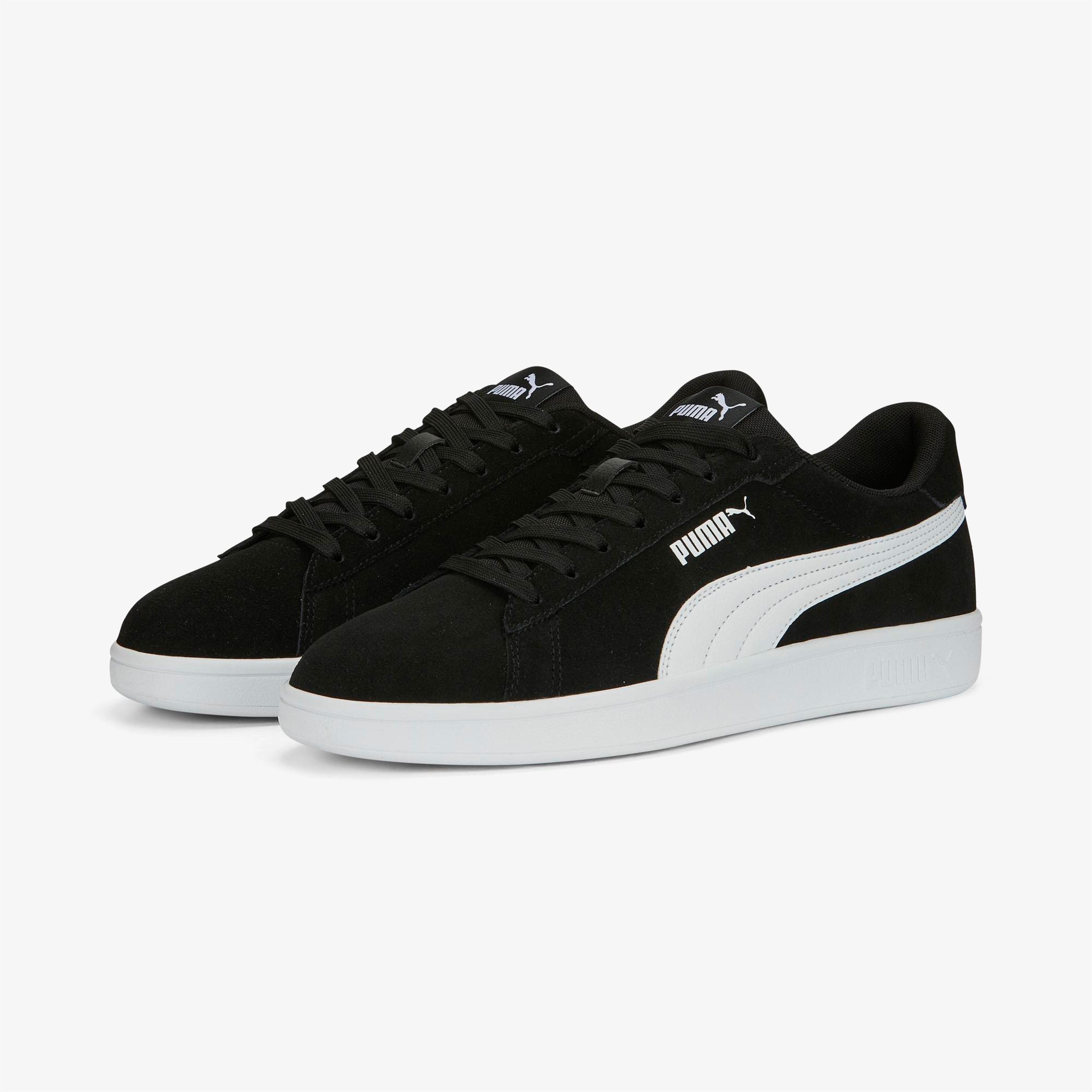 Puma Smash 3.0 Unisex Siyah Günlük Spor Ayakkabı