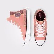 Converse Chuck Taylor All Star Garden Noir Unisex Bordo/Pembe Sneaker