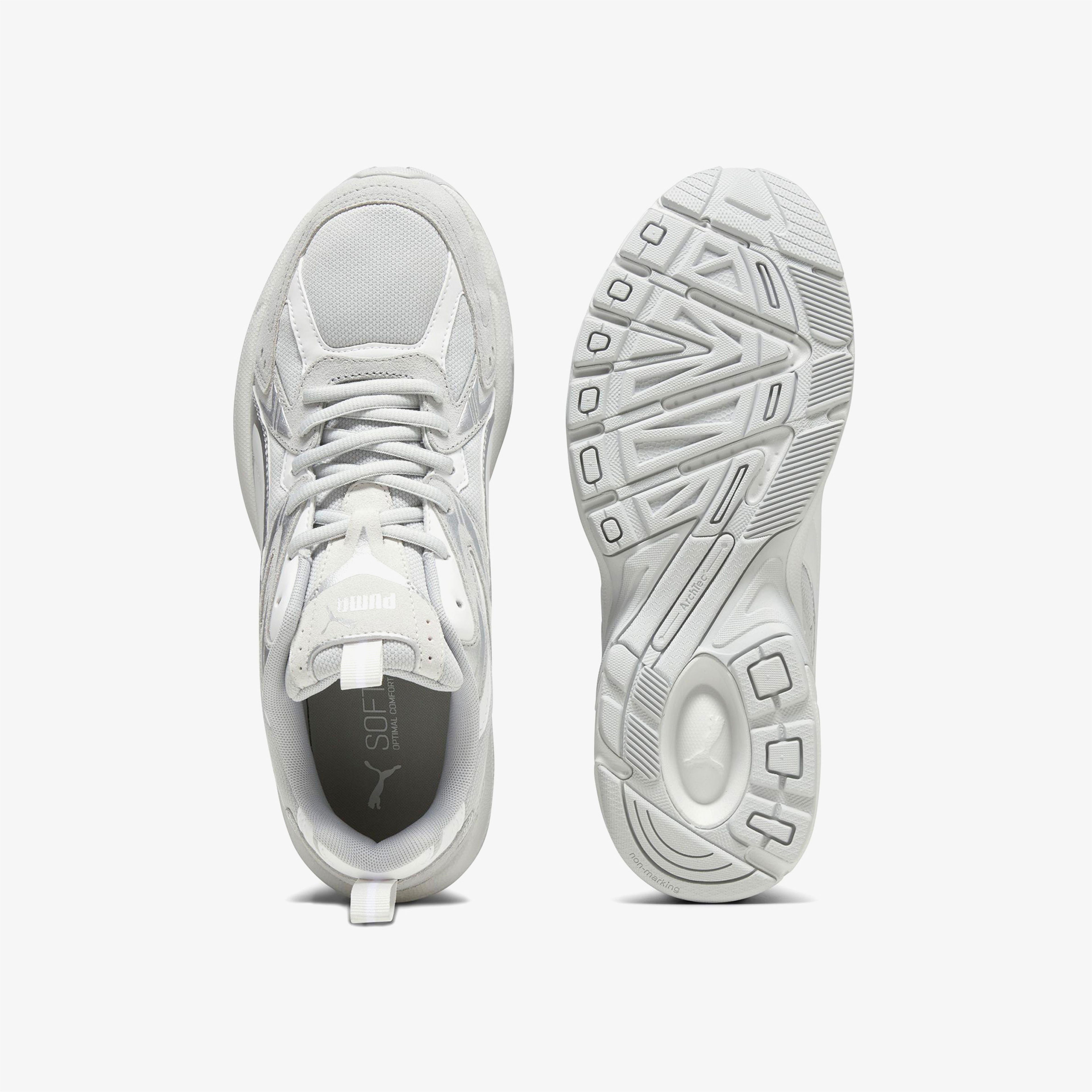 Puma Milenio Tech Suede Cool Light Erkek Beyaz Günlük Spor Ayakkabı