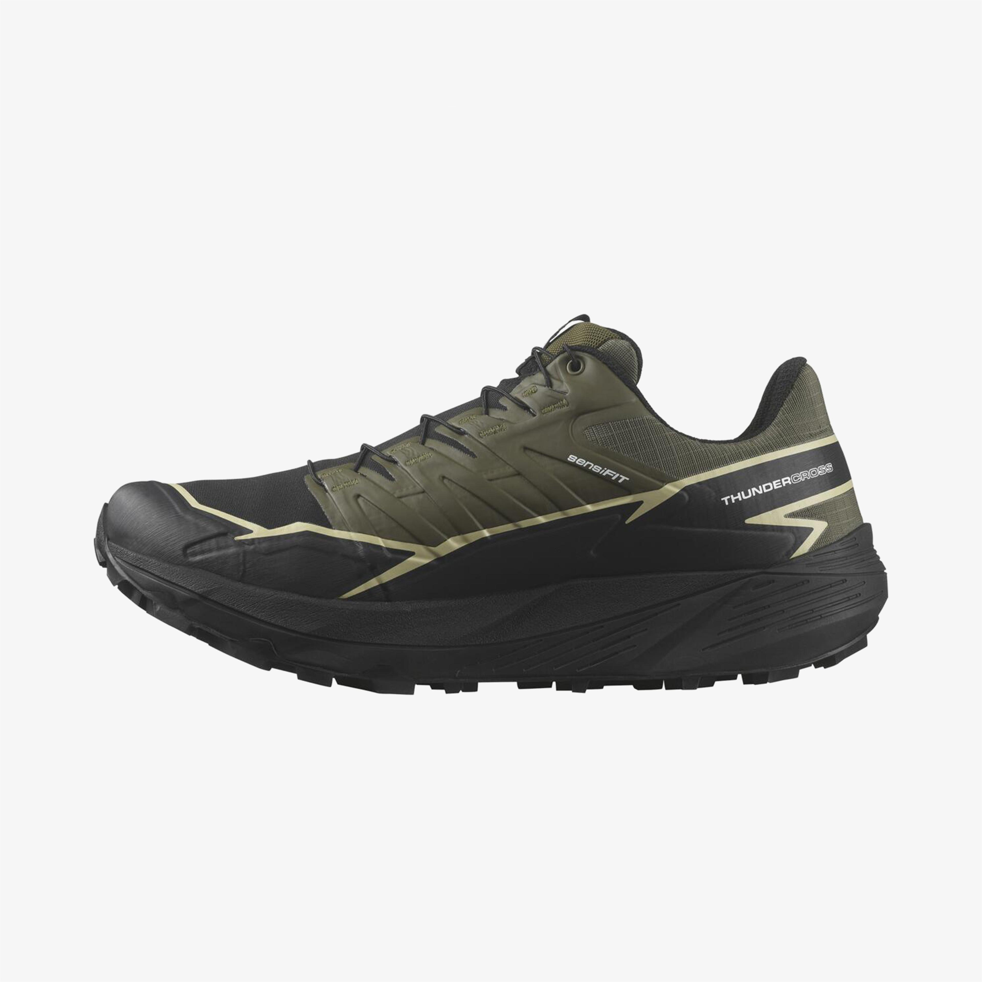 Salomon Thundercross Erkek Yeşil Koşu Ayakkabısı