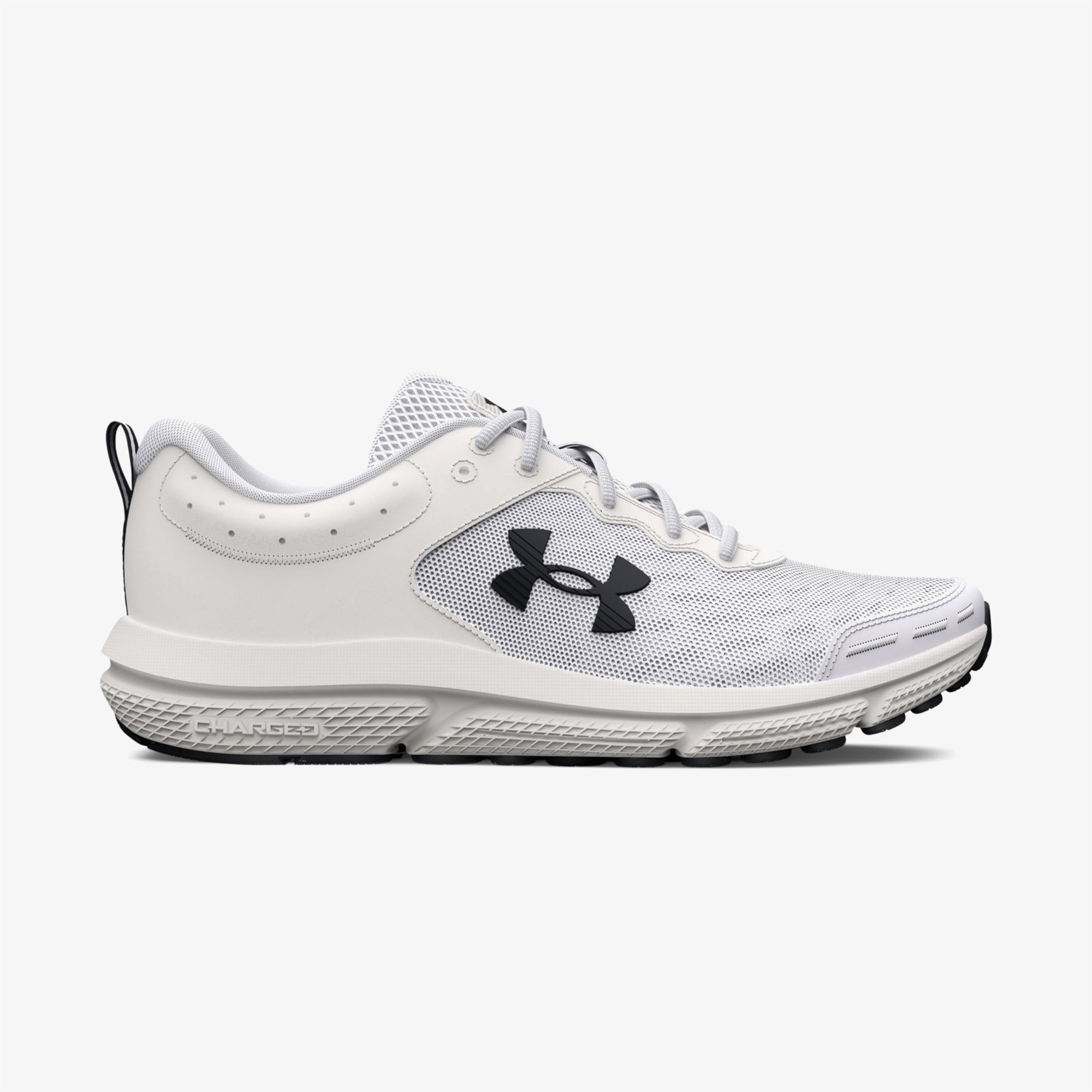 Under Armour Charged Assert 10 Erkek Beyaz Koşu Ayakkabısı