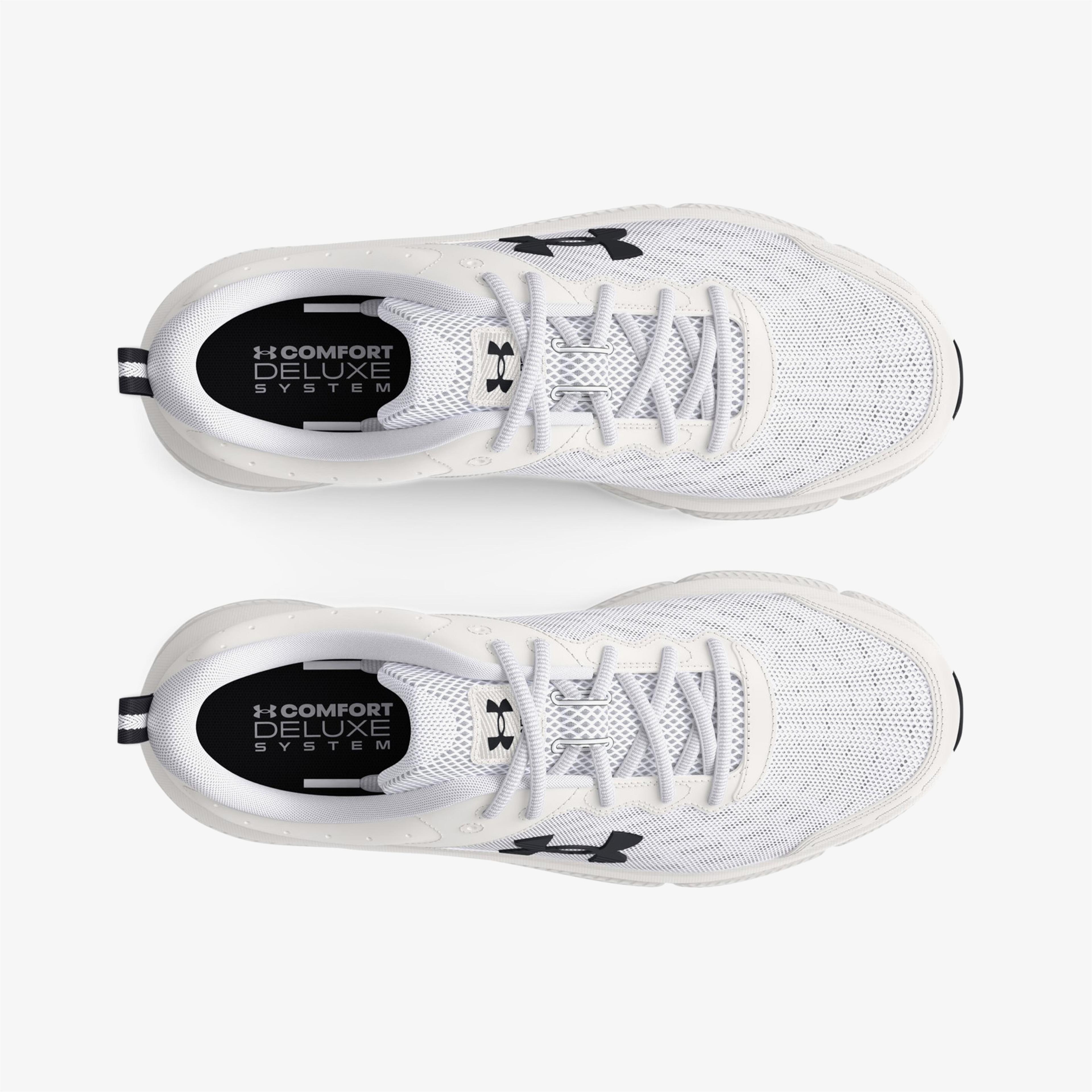 Under Armour Charged Assert 10 Erkek Beyaz Koşu Ayakkabısı