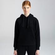 Kappa Authentic Kei Kadın Siyah Günlük Sweatshirt