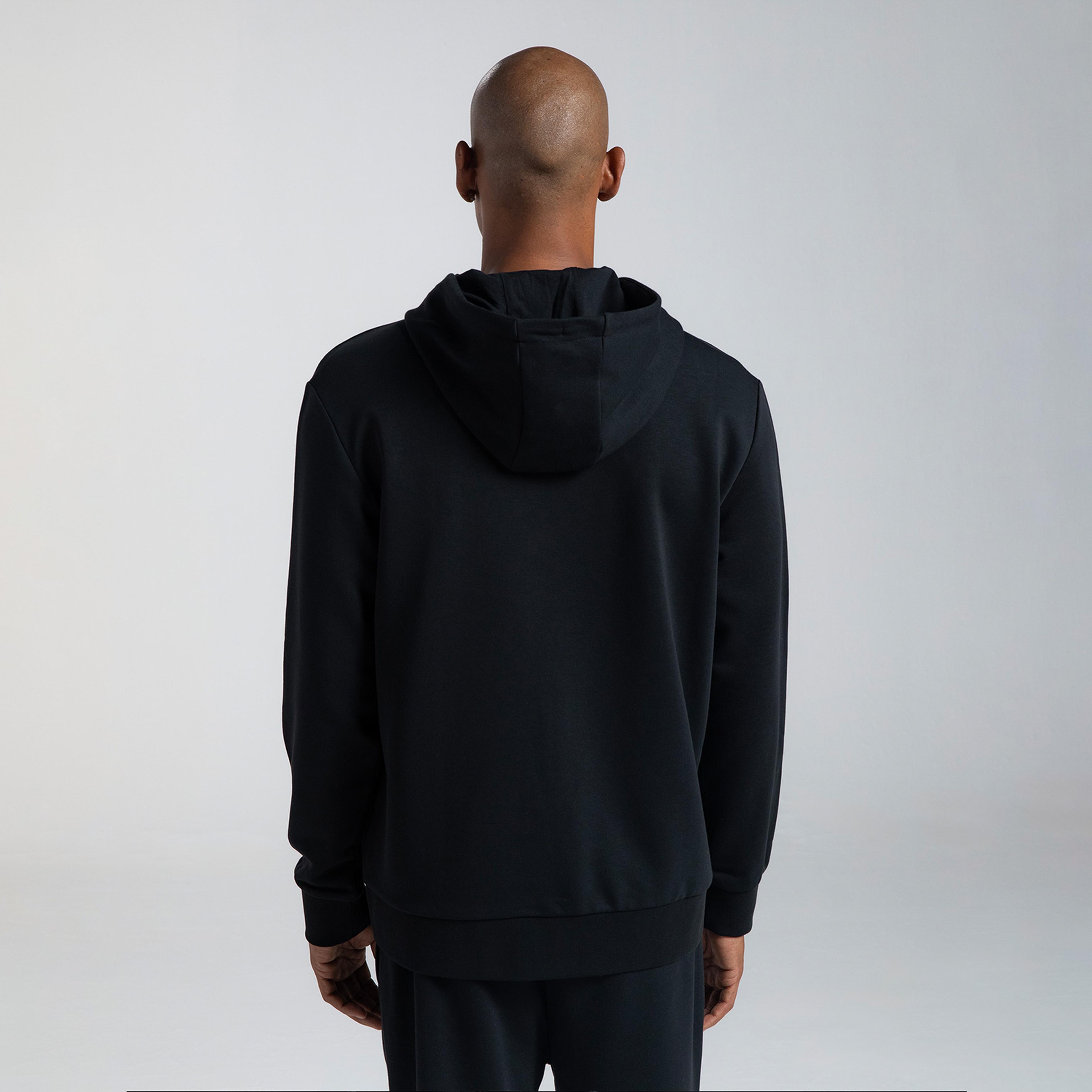 Kappa Authentic Cossar Erkek Siyah Fermuarlı Sweatshirt