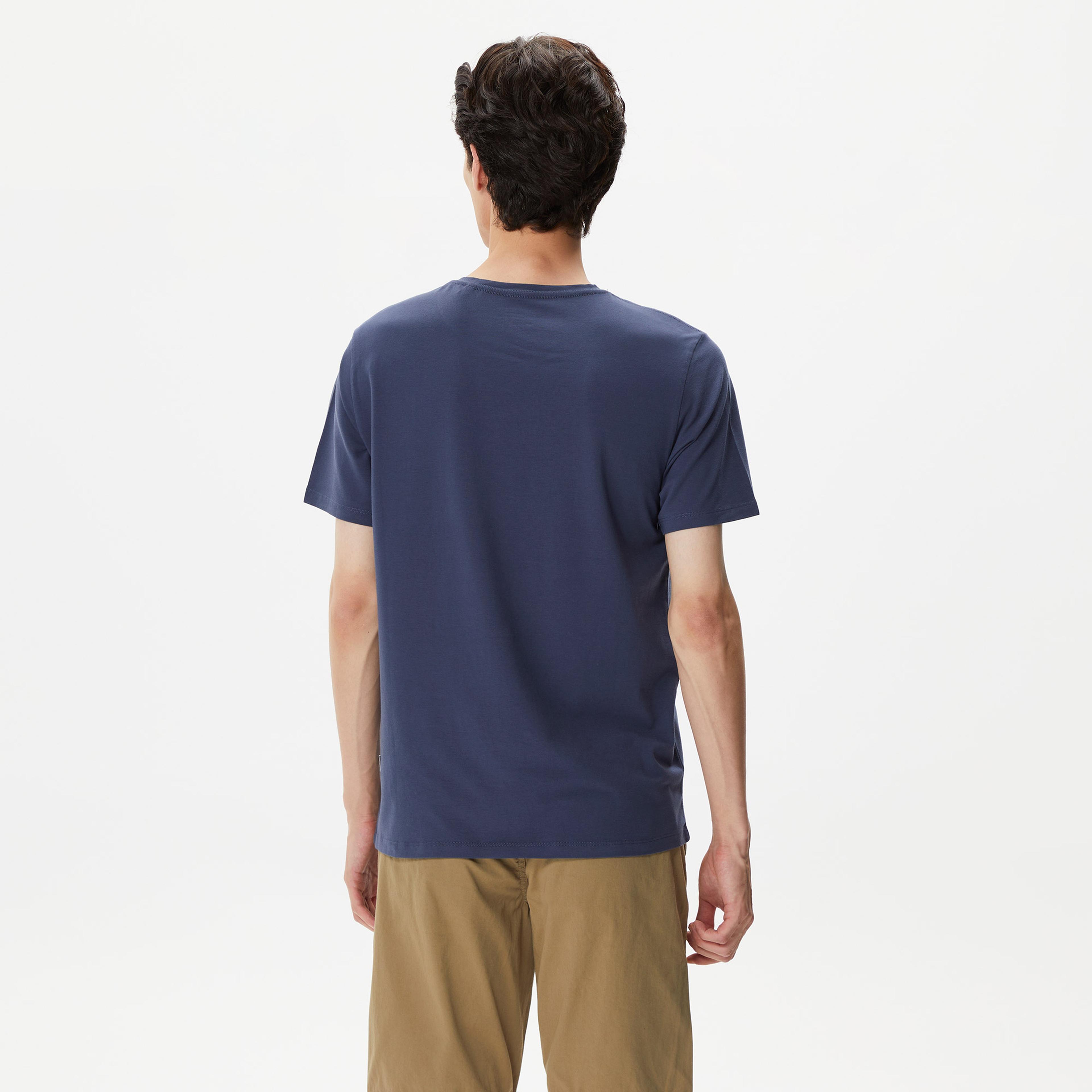 Superfly Basic Erkek Lacivert Günlük T-Shirt