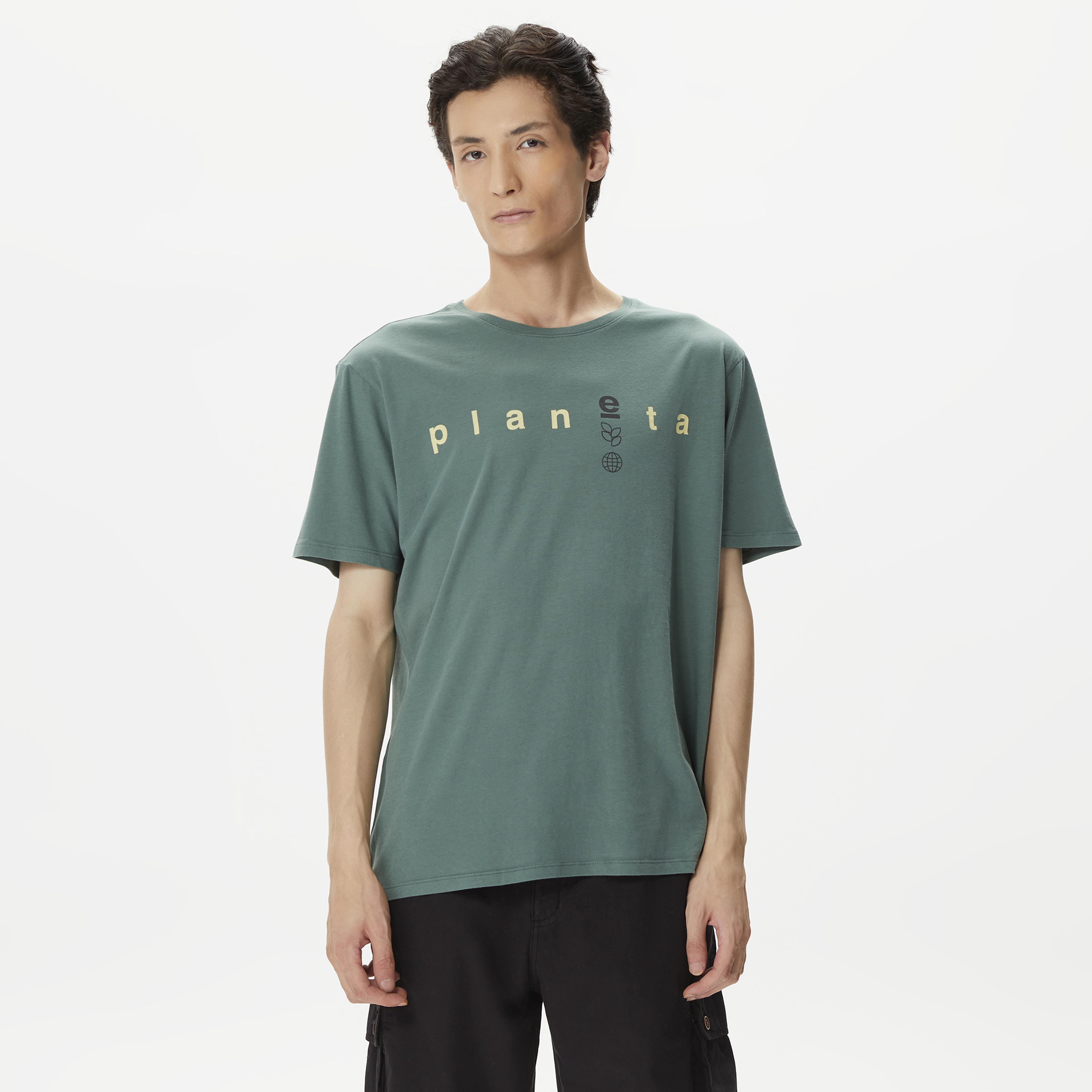 Superfly Erkek Yeşil Günlük T-Shirt