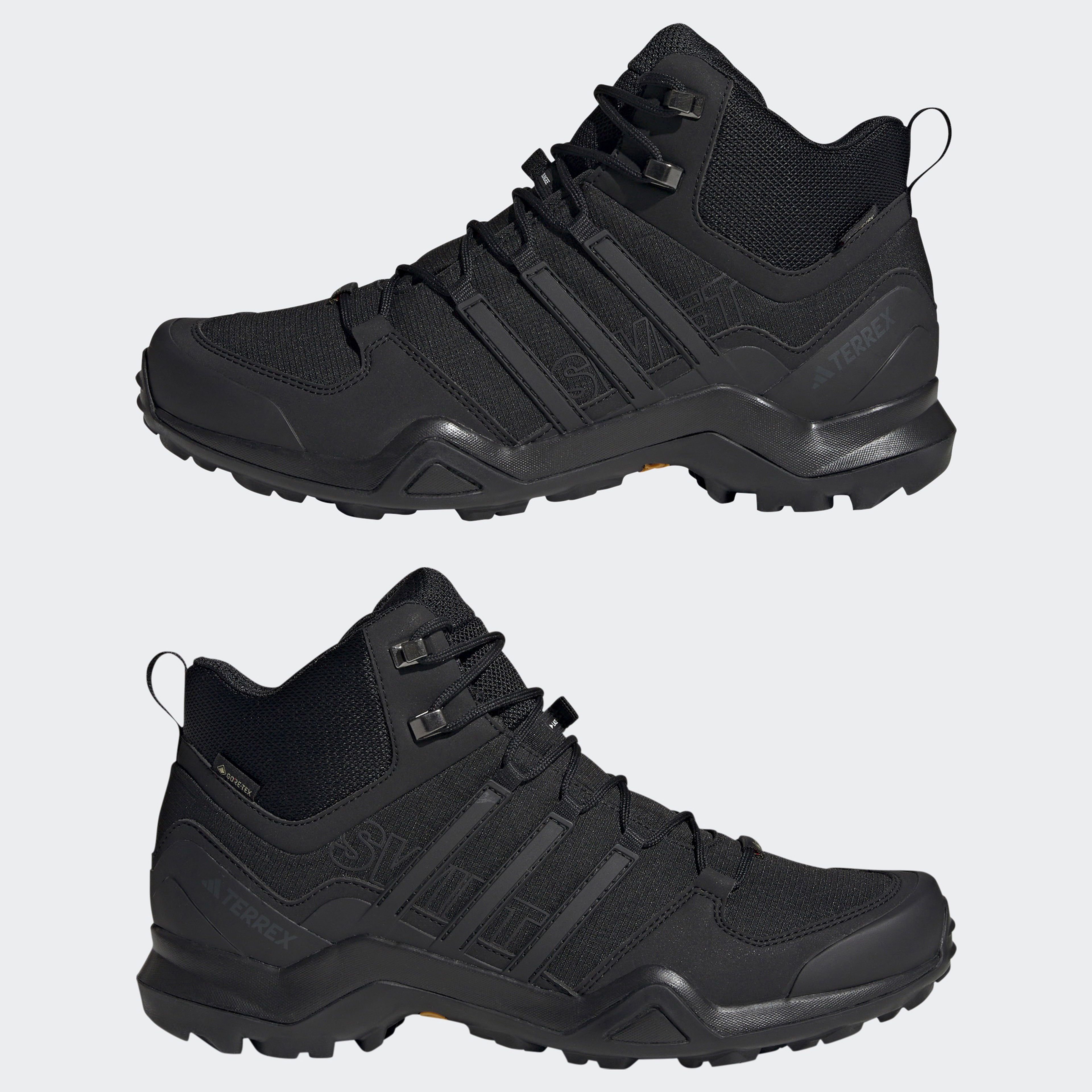 adidas Terrex Swift R2 Mid Gore-Tex Erkek Siyah Outdoor Ayakkabı