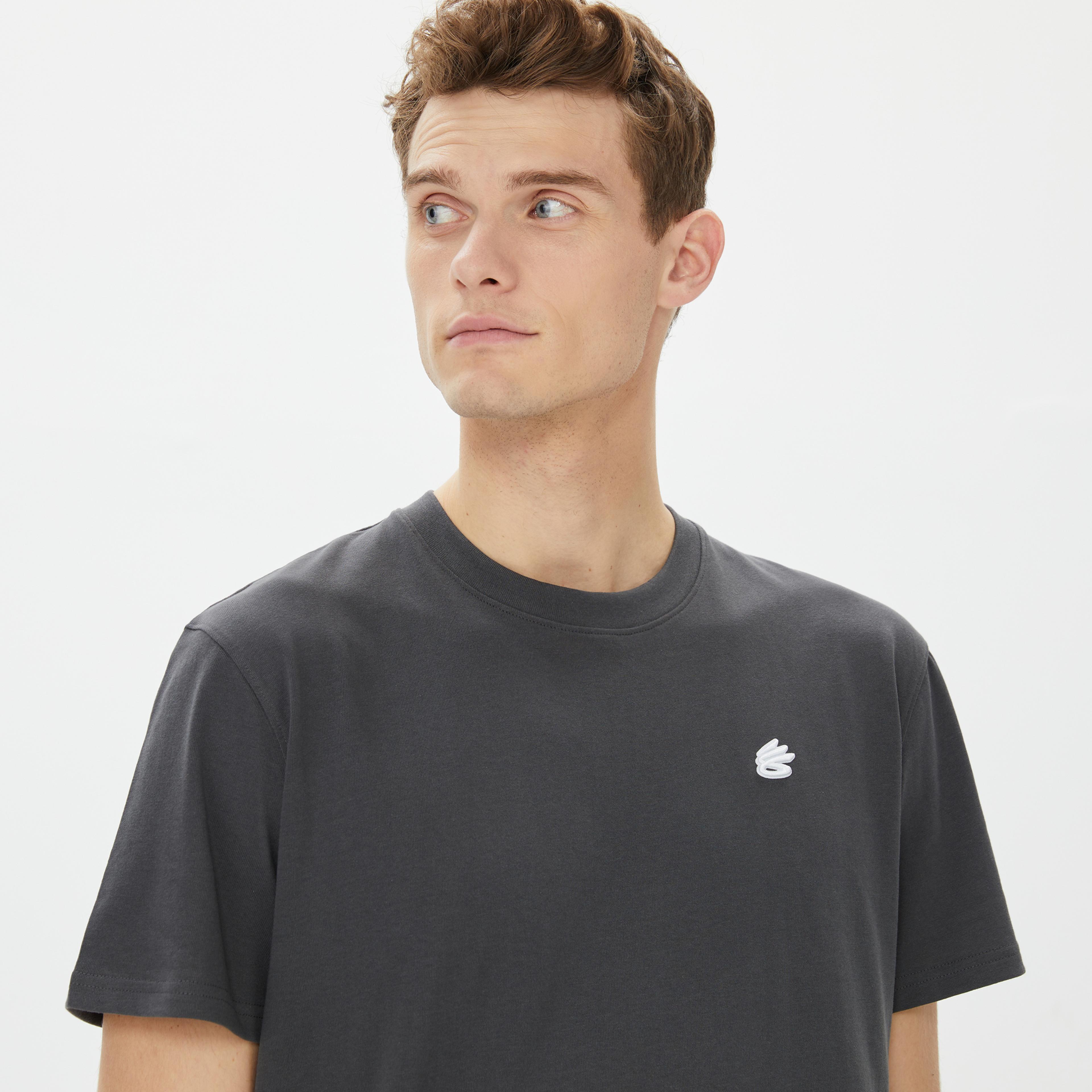 Under Armour Curry Erkek Gri T-Shirt