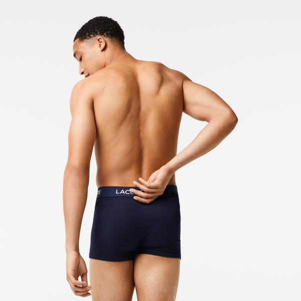 Lacoste Active Erkek 3'lü Renkli Boxer_2