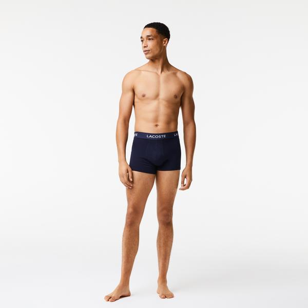 Lacoste Active Erkek 3'lü Renkli Boxer_1