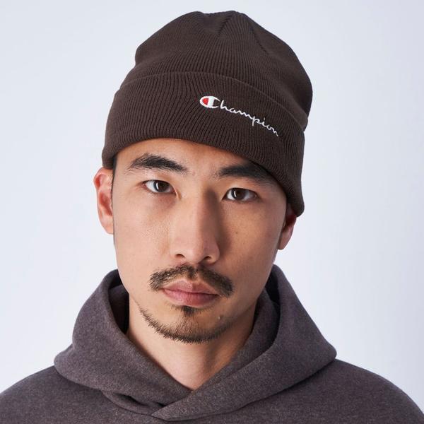 Champion Beanie Unisex Kahverengi Bere_0