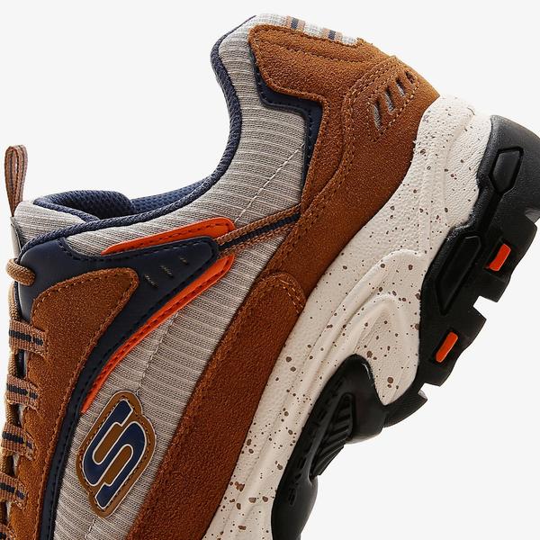 Skechers Stamina Erkek Bej Spor Ayakkabı_6
