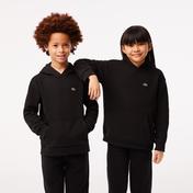 Lacoste Çocuk Kapüşonlu Siyah Sweatshirt