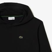 Lacoste Çocuk Kapüşonlu Siyah Sweatshirt