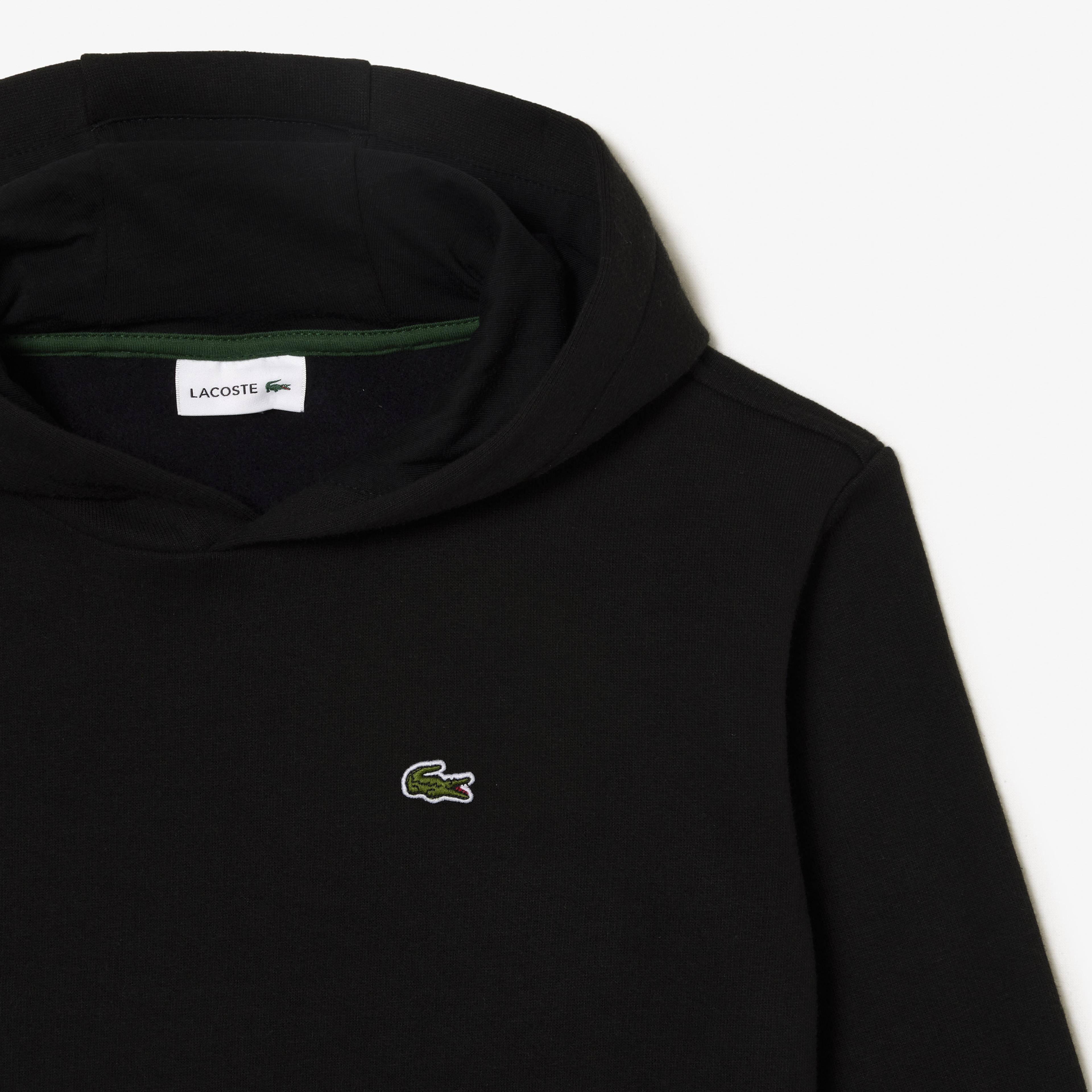 Lacoste Classic Çocuk Siyah Hoodie