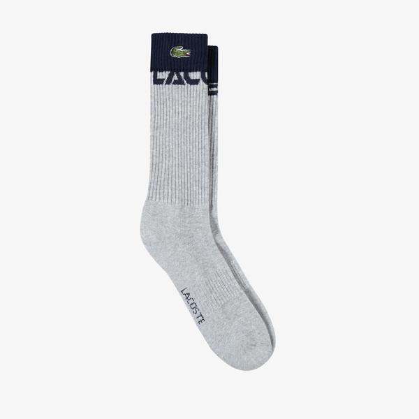 Lacoste Classic Erkek Gri Çorap