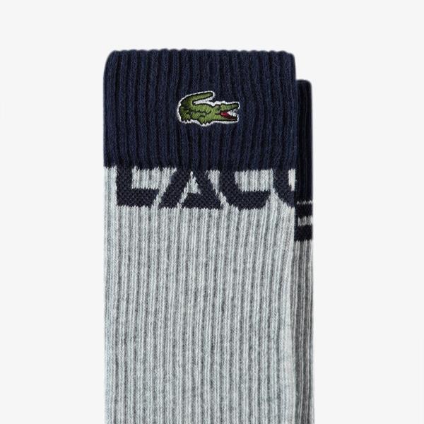 Lacoste Classic Erkek Gri Çorap_1