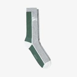 Lacoste Classic Erkek Gri/Yeşil Çorap