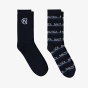Nautica Erkek Lacivert Standart Fit 2li Çorap