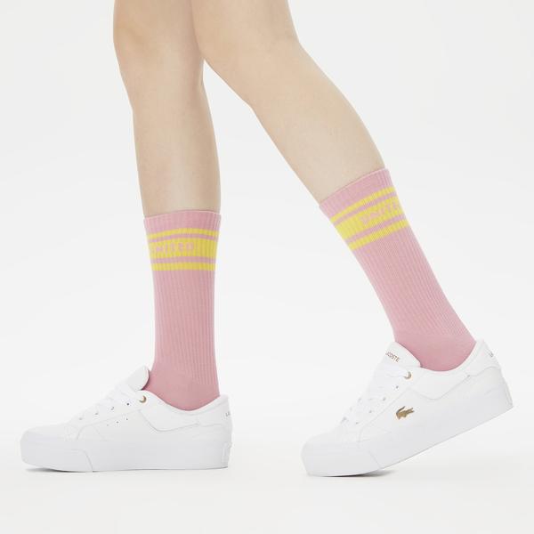 United4 Street  Unisex Pembe/Sarı 2'li Çorap_1