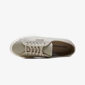 Superga 2750 Tumbled Leather Erkek Bej Sneaker