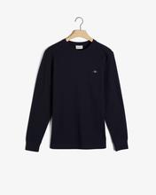 GANT Erkek Lacivert Slim Fit Bisiklet Yaka T-shirt