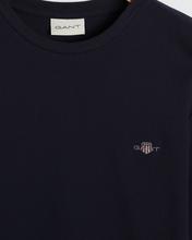 GANT Erkek Lacivert Slim Fit Bisiklet Yaka T-shirt