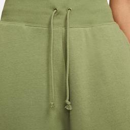 Nike Sportswear Phoenix Fleece High-Waisted Kadın Yeşil Eşofman Altı
