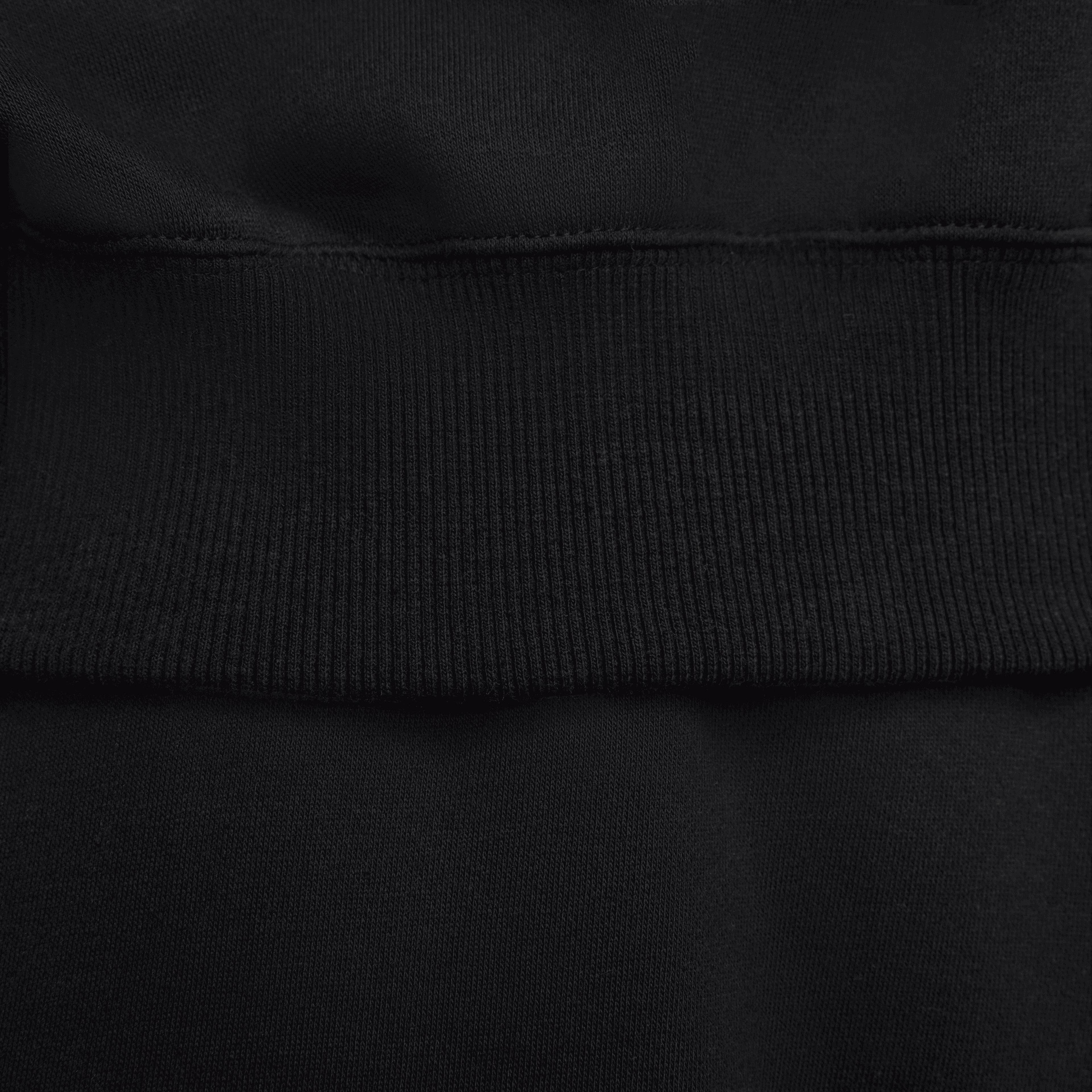 Nike Sportswear Phoenix Fleece 3/4  Kadın Siyah Sweatshirt