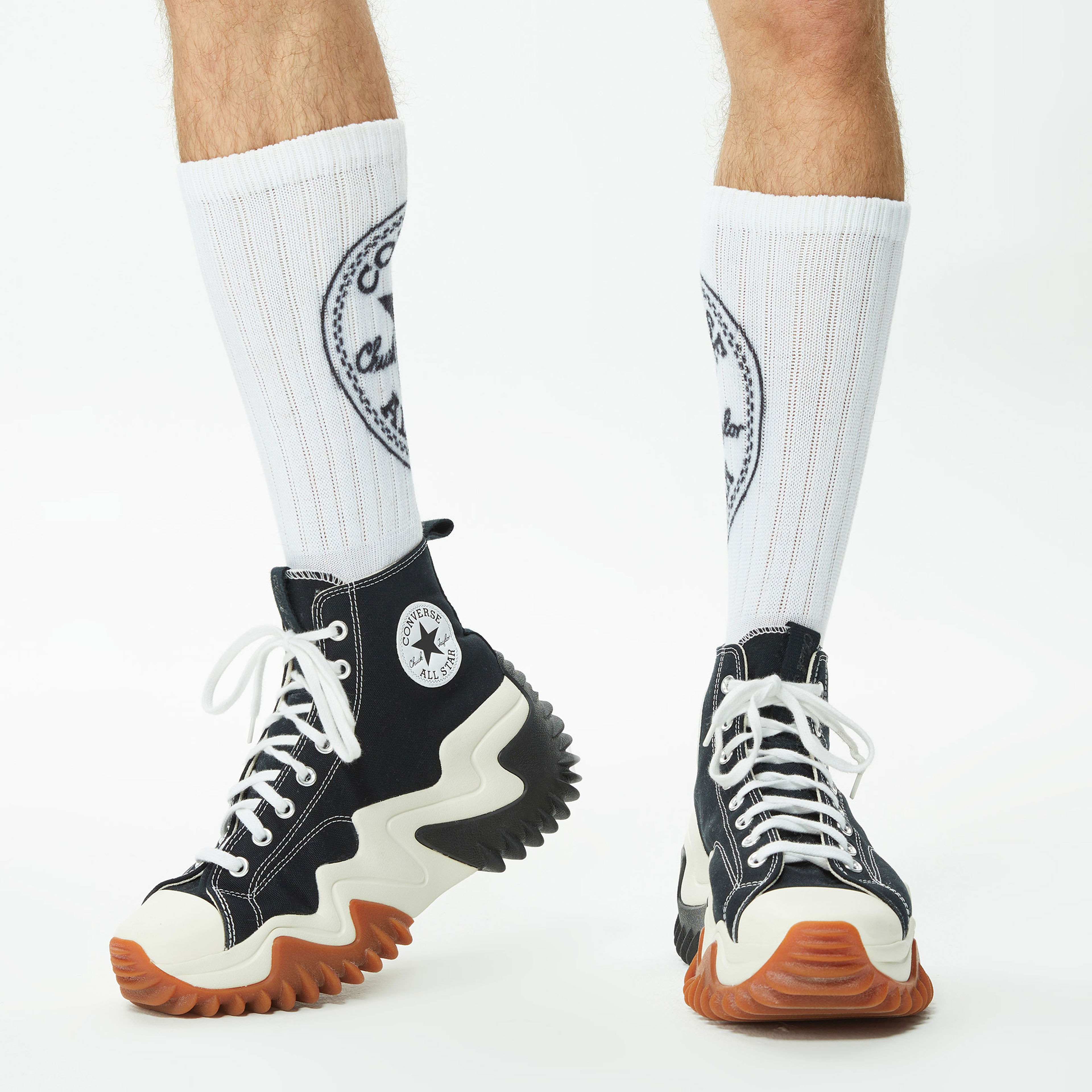 Converse Chuck Taylor Crew 2'li Erkek Beyaz Çorap