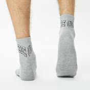 Converse Chuck Taylor Crew 3'lü Erkek Gri/Siyah/Beyaz Çorap