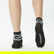 Converse Chuck Taylor Crew 3'lü Kadın Gri/Siyah/Beyaz Çorap