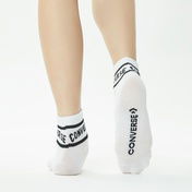 Converse Chuck Taylor Crew 3'lü Kadın Gri/Siyah/Beyaz Çorap