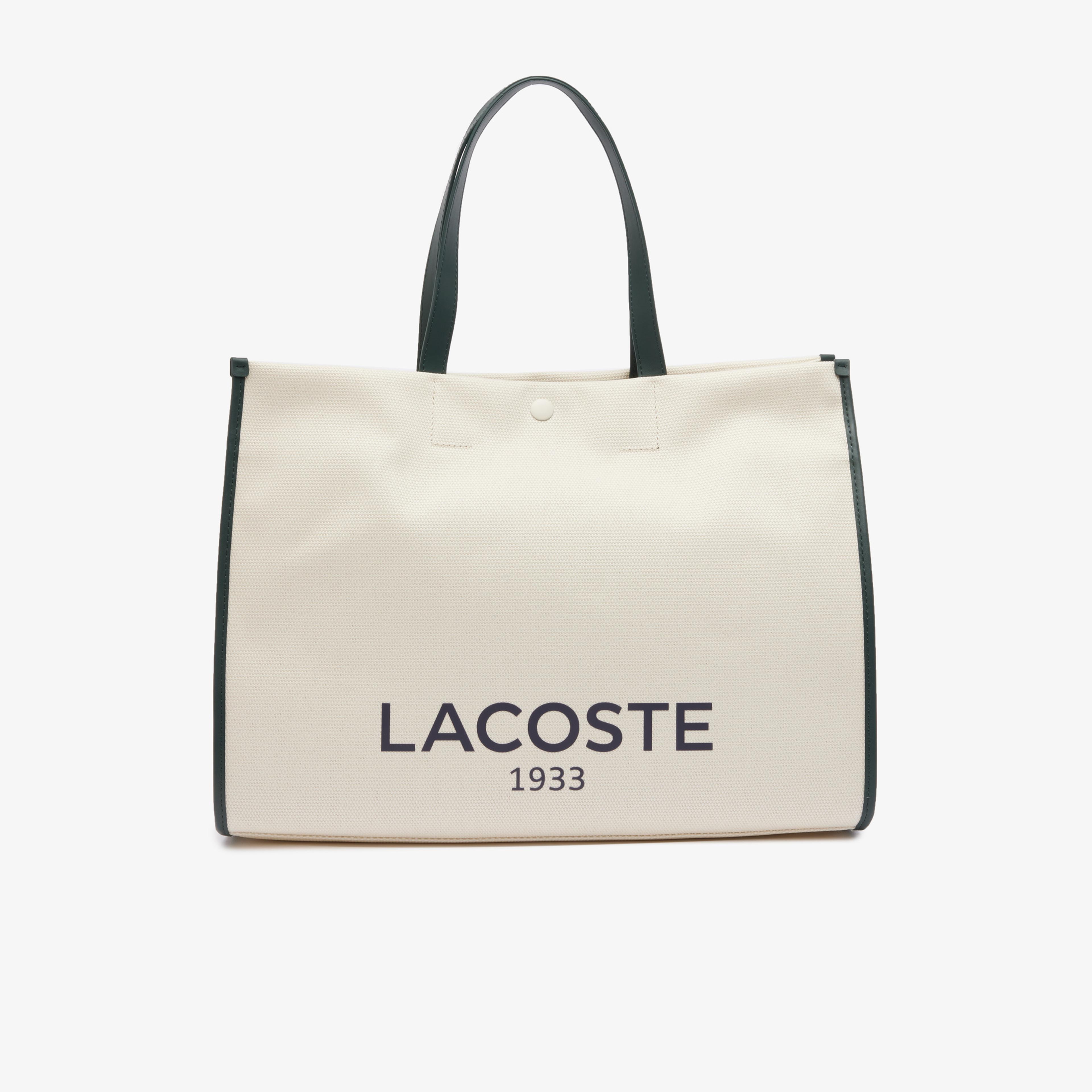 Lacoste Heritage Unisex Krem Omuz Çantası