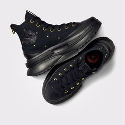 Converse Run Star Legacy Cx Platform Star Studded Kadın Siyah Sneaker