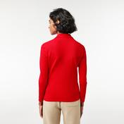 Lacoste Kadın Slim Fit Kırmızı Polo