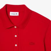Lacoste Kadın Slim Fit Kırmızı Polo