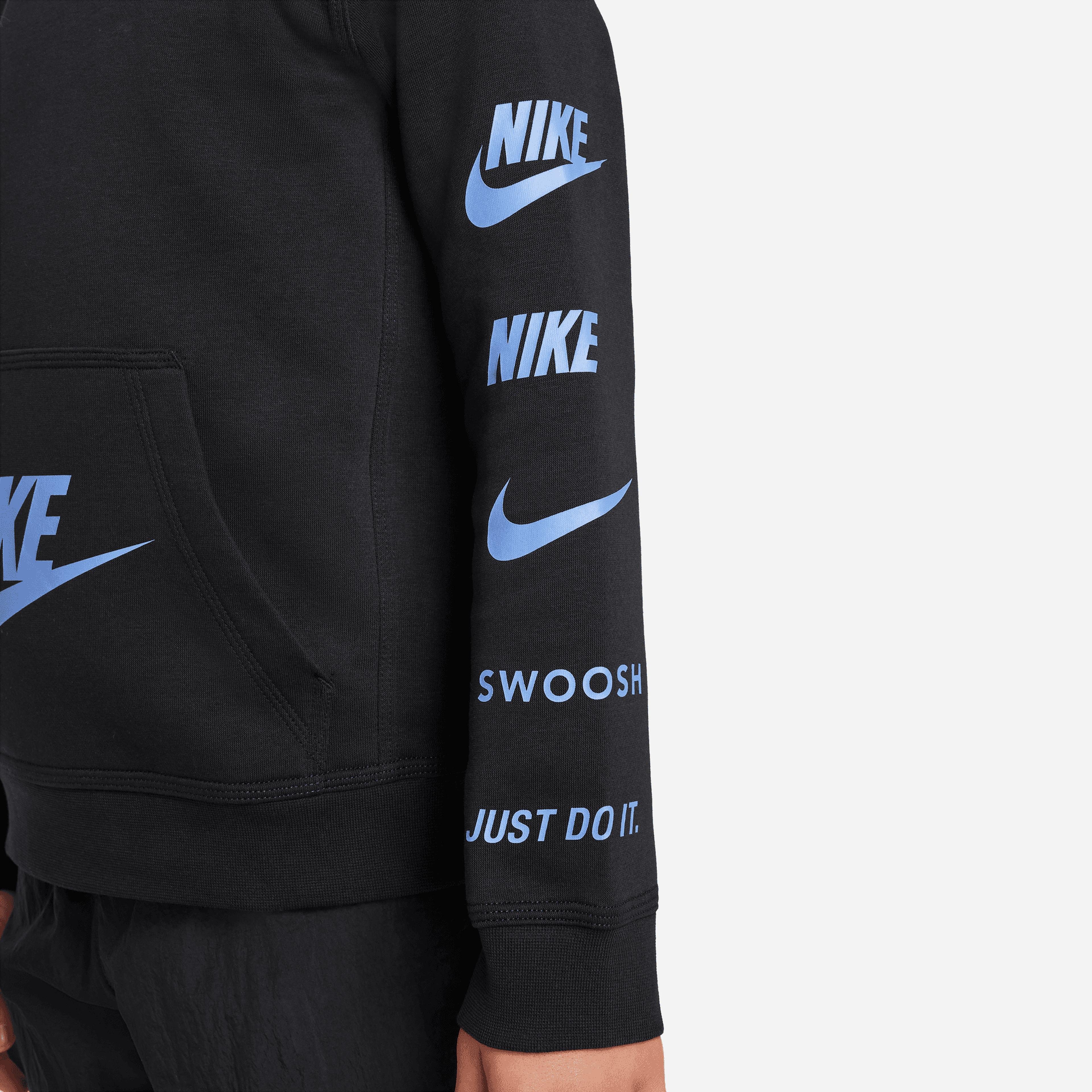 Nike Sportswear Si Flc Po Çocuk Siyah Hoodie