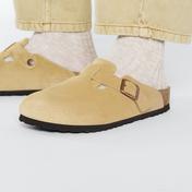 Birkenstock Boston Vl Unisex Bej Terlik